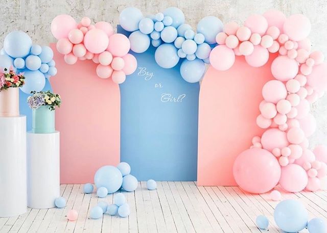 Gender Reveal Backdrops